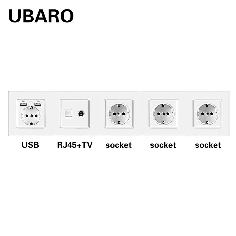 UBARO EU ǥ  г  , RJ45 RJ11 TV USB ..